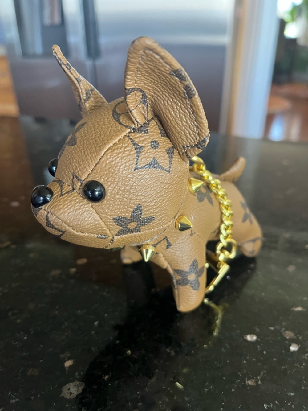 French Bull Dog Bag Charm or Keychain - pick your color - Picture 2 of 7